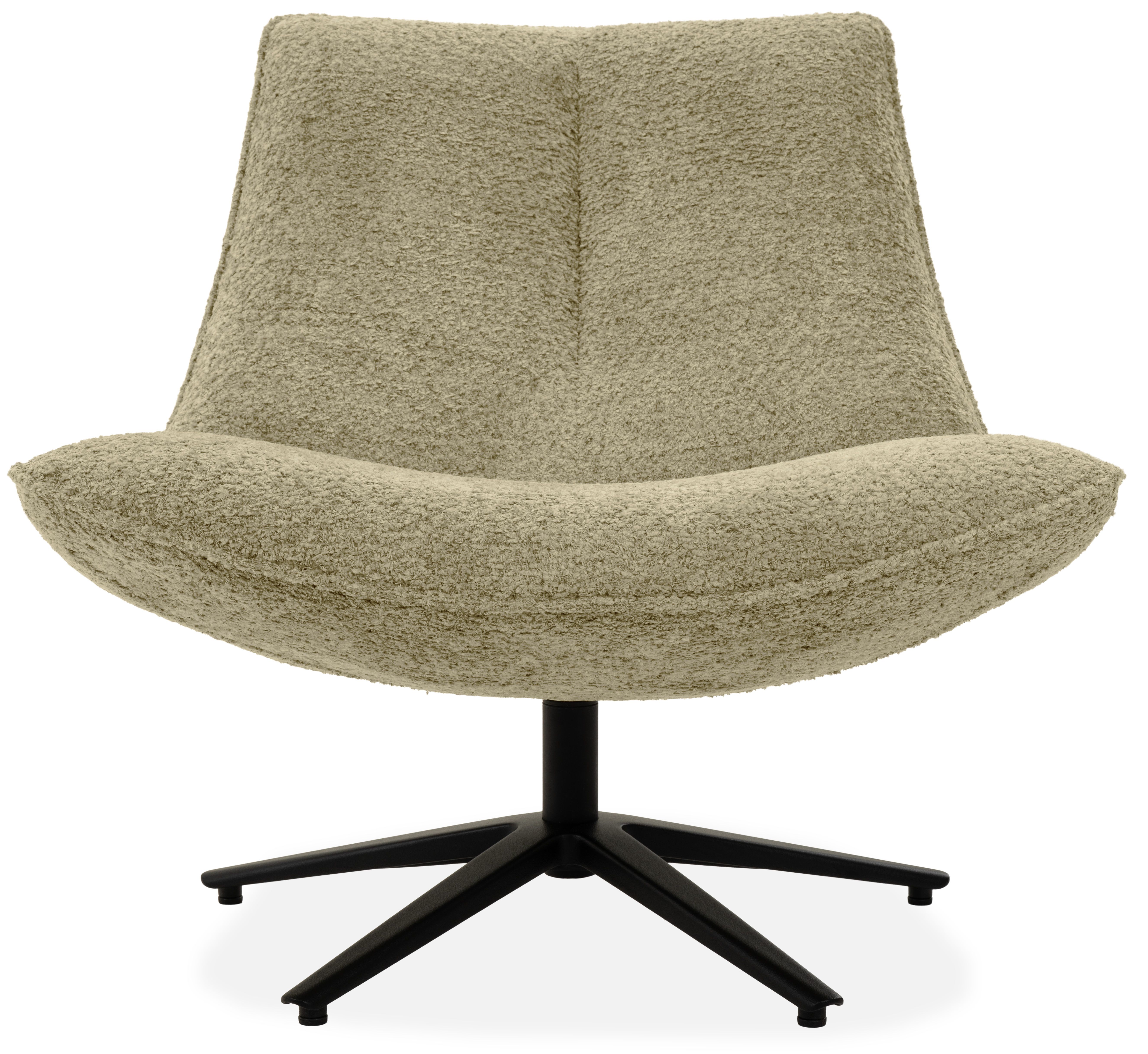 Draaifauteuil Catleen B83 x D83 x H76 cm