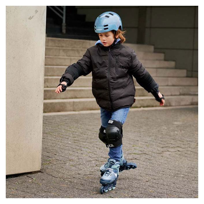 HUDORA Skeelers Leon 2.0 Ocean Blauw, Maat 33-36