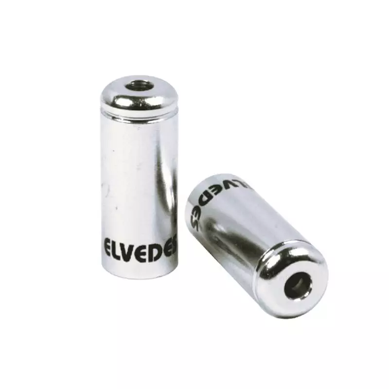 ELVEDES 50 Sealed Ferrules diamètre 5,0mm Aluminium Silver