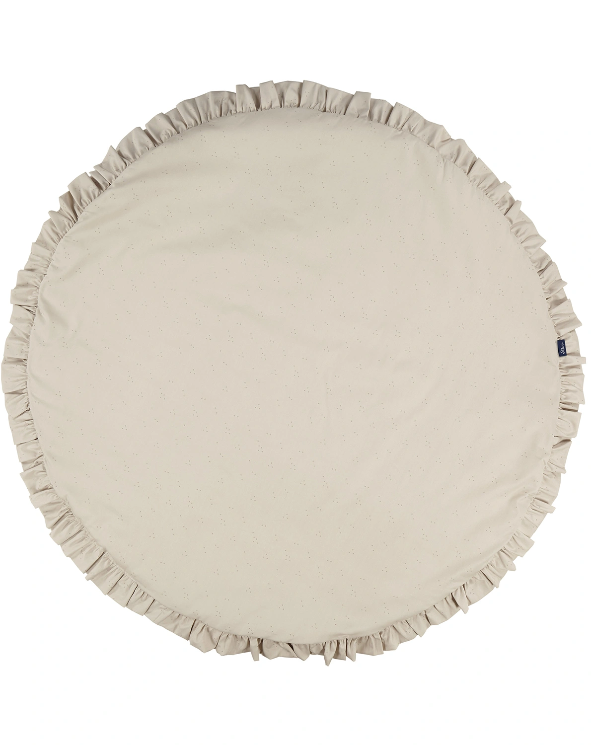 Krabbeldecke VOLANT STARFANT (Ø100) in beige