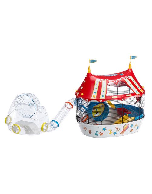 Ferplast Hamster Speelhuis Gym - Dierenverblijf - 32.3x23x26.3 cm