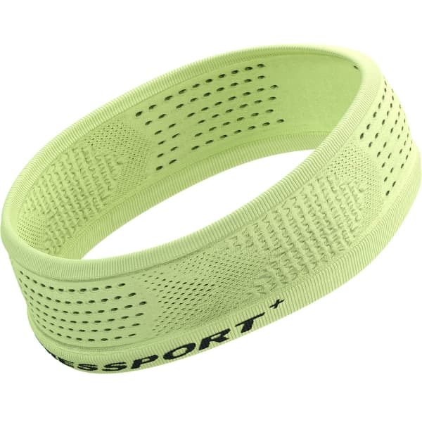 Bandeau running COMPRESSPORT THIN HEADBAND ON/OFF SHADOW LIME