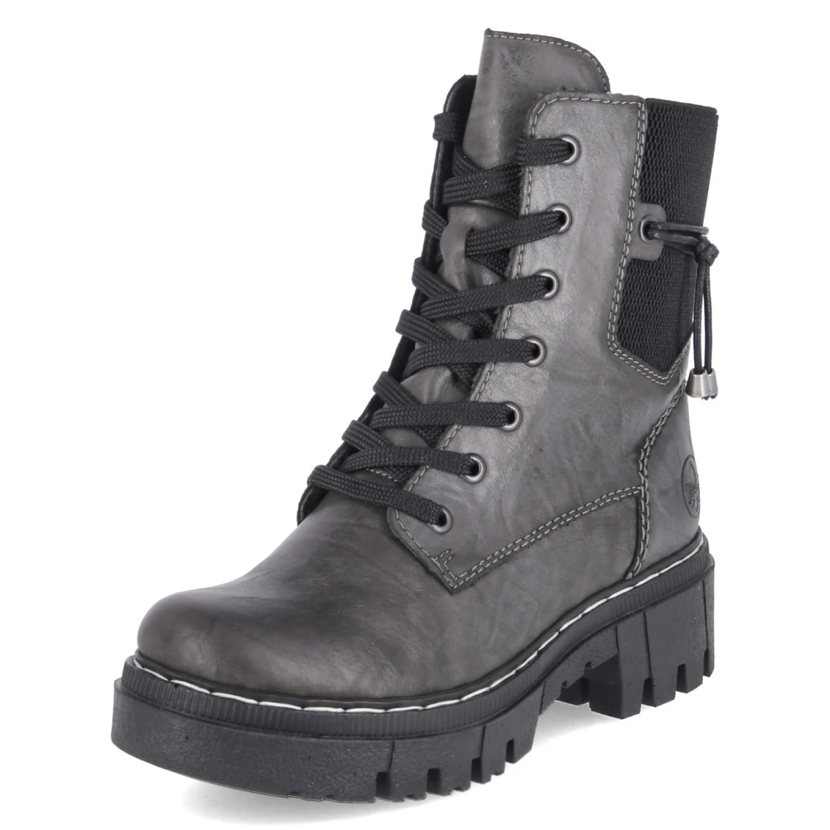 RiekerSchnürboots - grau