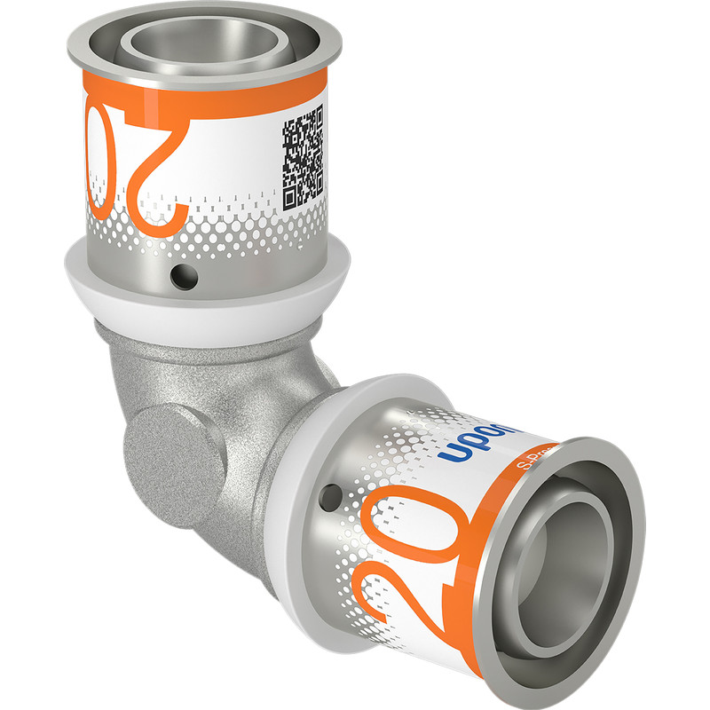 Uponor S-Press Plus pers bocht 90° 20mm