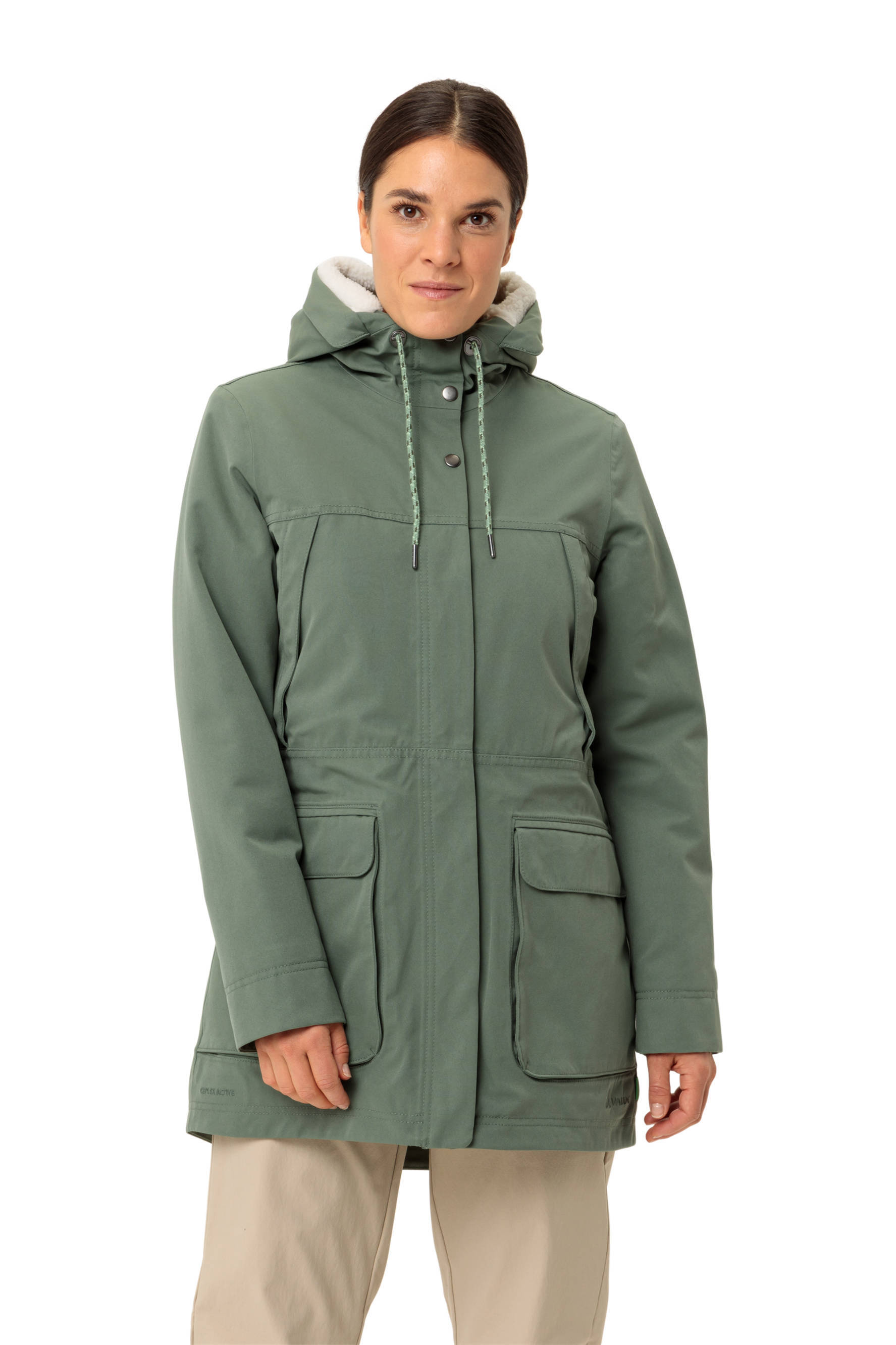 VAUDE parka Manukau groen