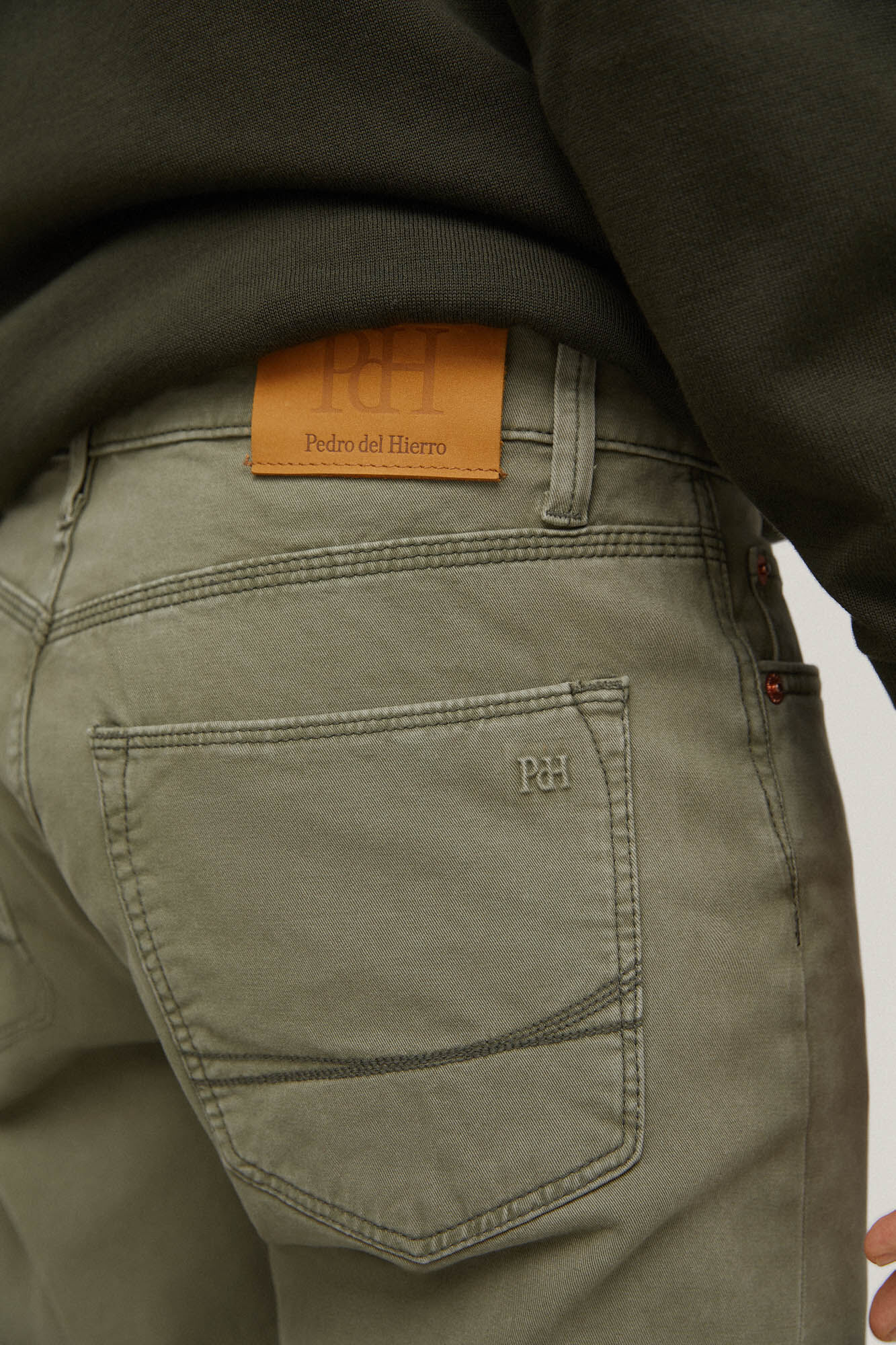 Calça jeans Premium Flex Slim - Verde
