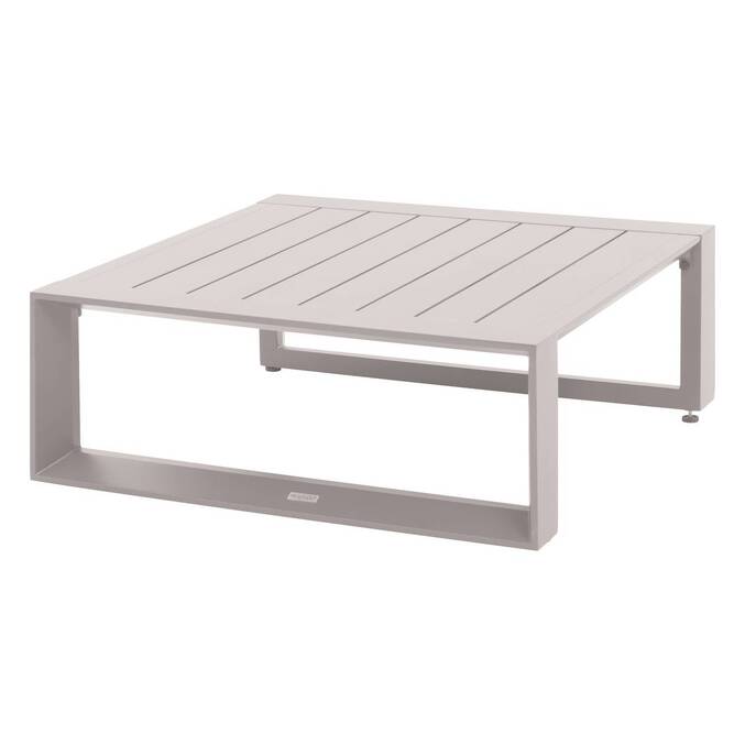 Table basse de jardin carrée ALLURE Avoine