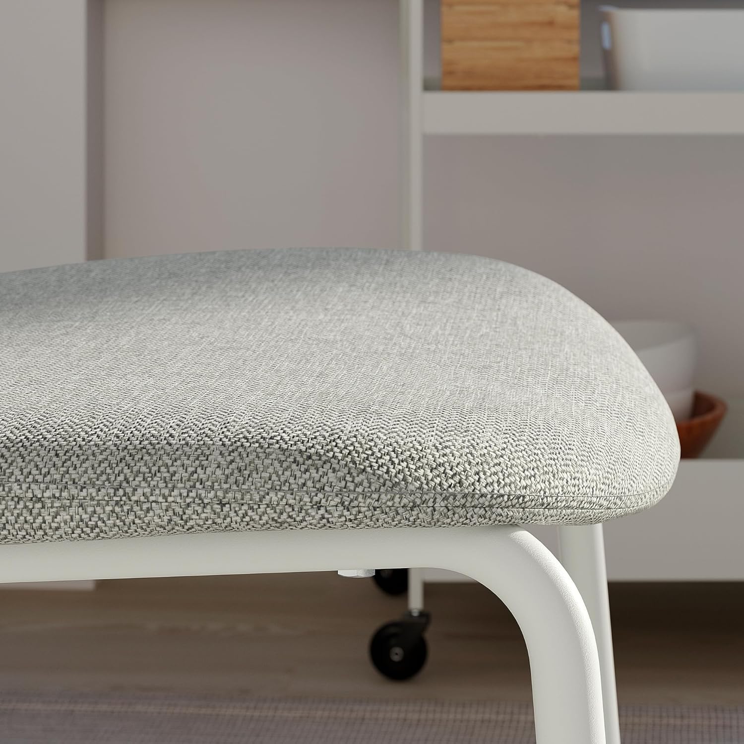 ProTuning VIHALS/VIHALS Tisch und 4 Stühle, Tortisch weiß/weiß Tibbleby beige-grau, 39/95/151x90cm