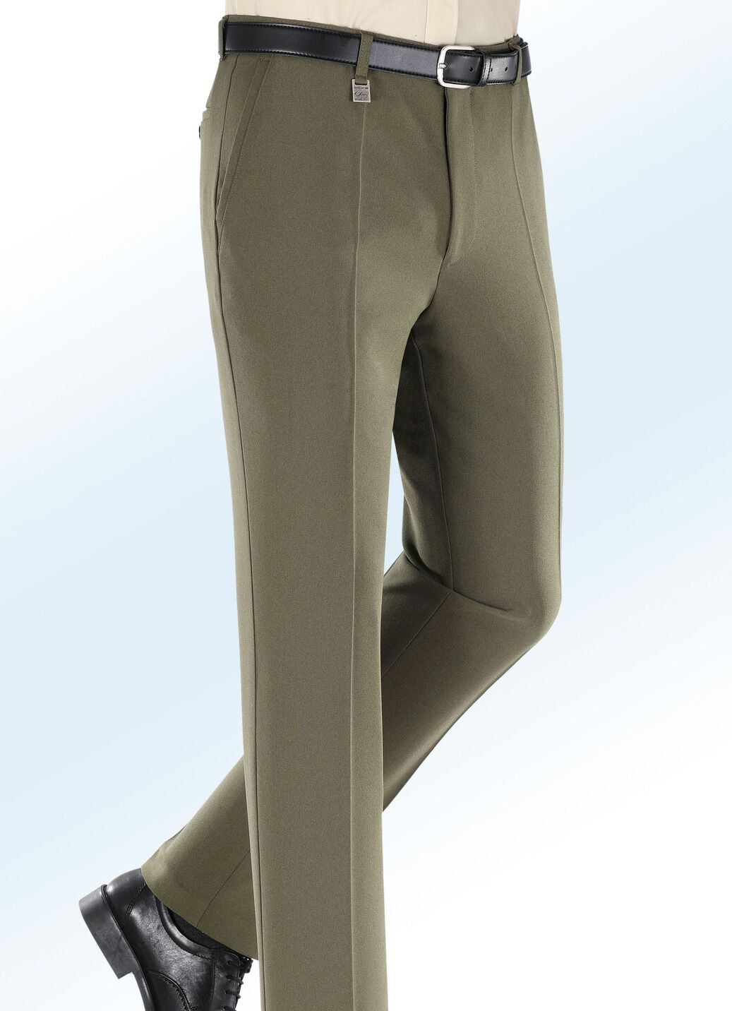 Dehnbundhose mit Gesässpaspeltasche in 4 Farben
