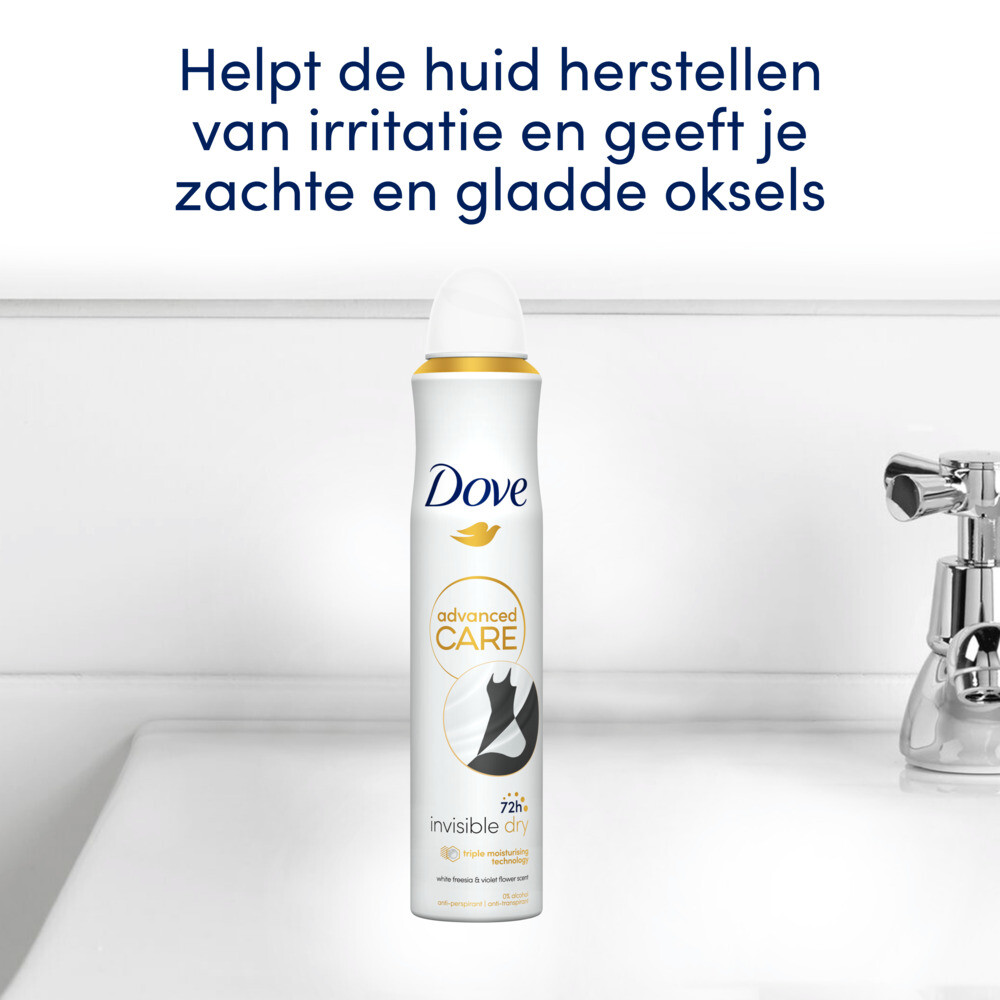 Dove Deodorant Spray Invisible Dry200 ml