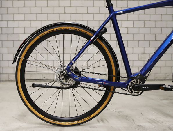 DAILY QUEST Pinion City- und Alltagsvelo  saphir blau glanz  58 CM