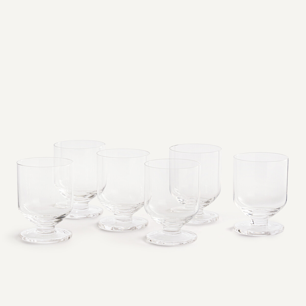 AM.PM<br>Conjunto de 6 copos de água, A10,3 Ø8,1 cm, Janna