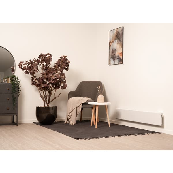 Namron Listovn 1000W matt hvit