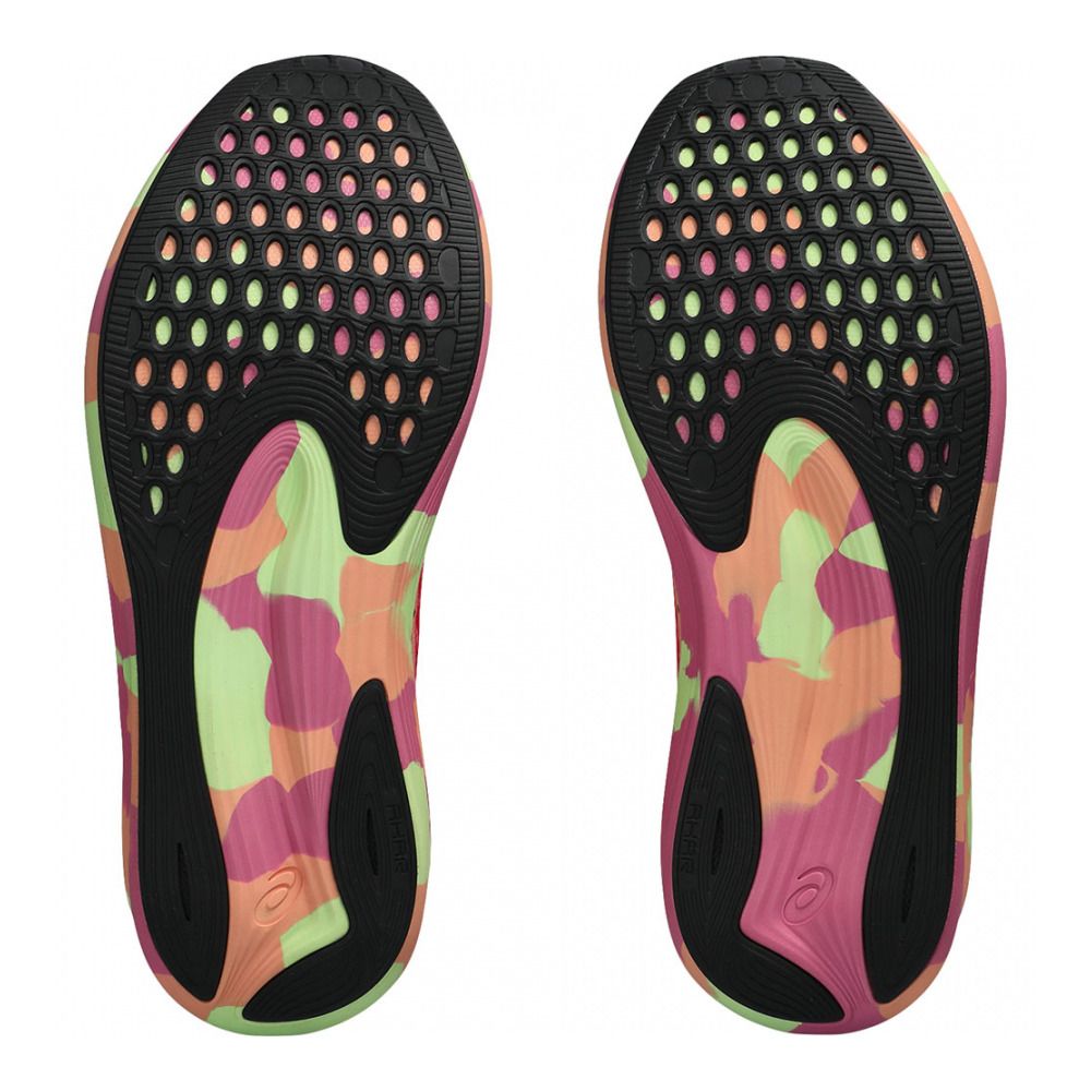 Asics NOOSA TRI 15 - Chaussures running Femme summer dune/lime green