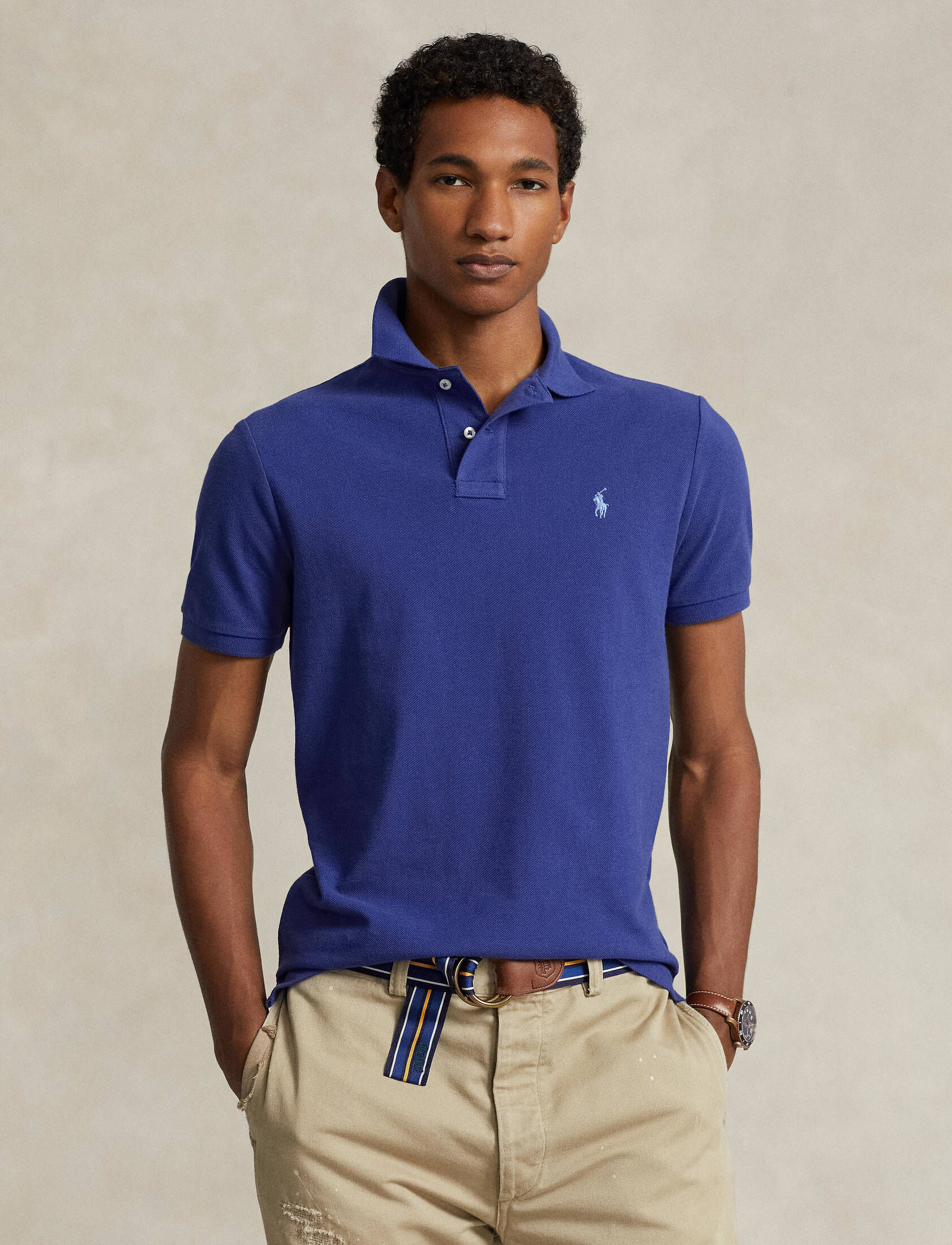 Polo Ralph Lauren| Herren Poloshirt Custom Slim Fit Kurzarm