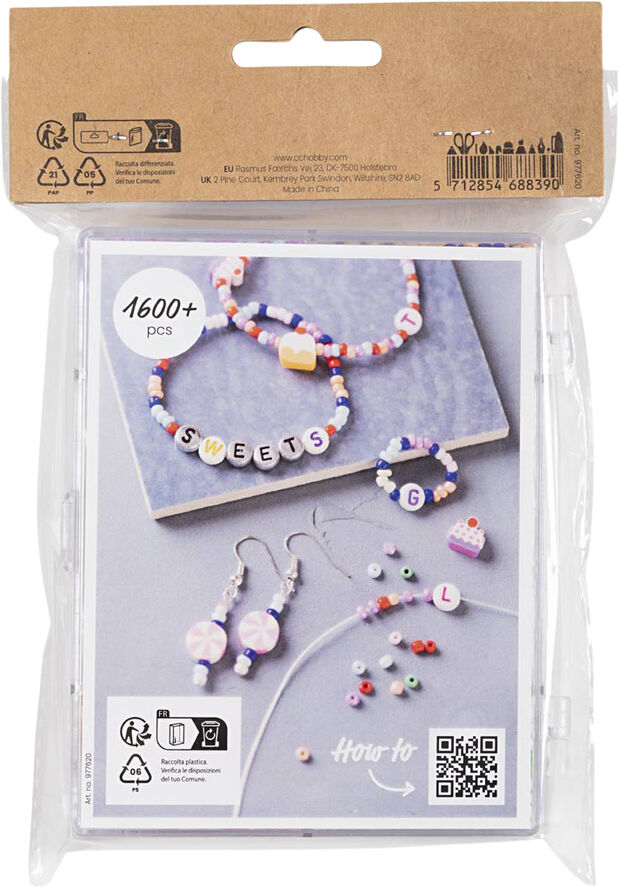 Creativ Company DIY Mix Smykker, Slikmix