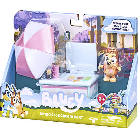 Bluey ice cream cart set