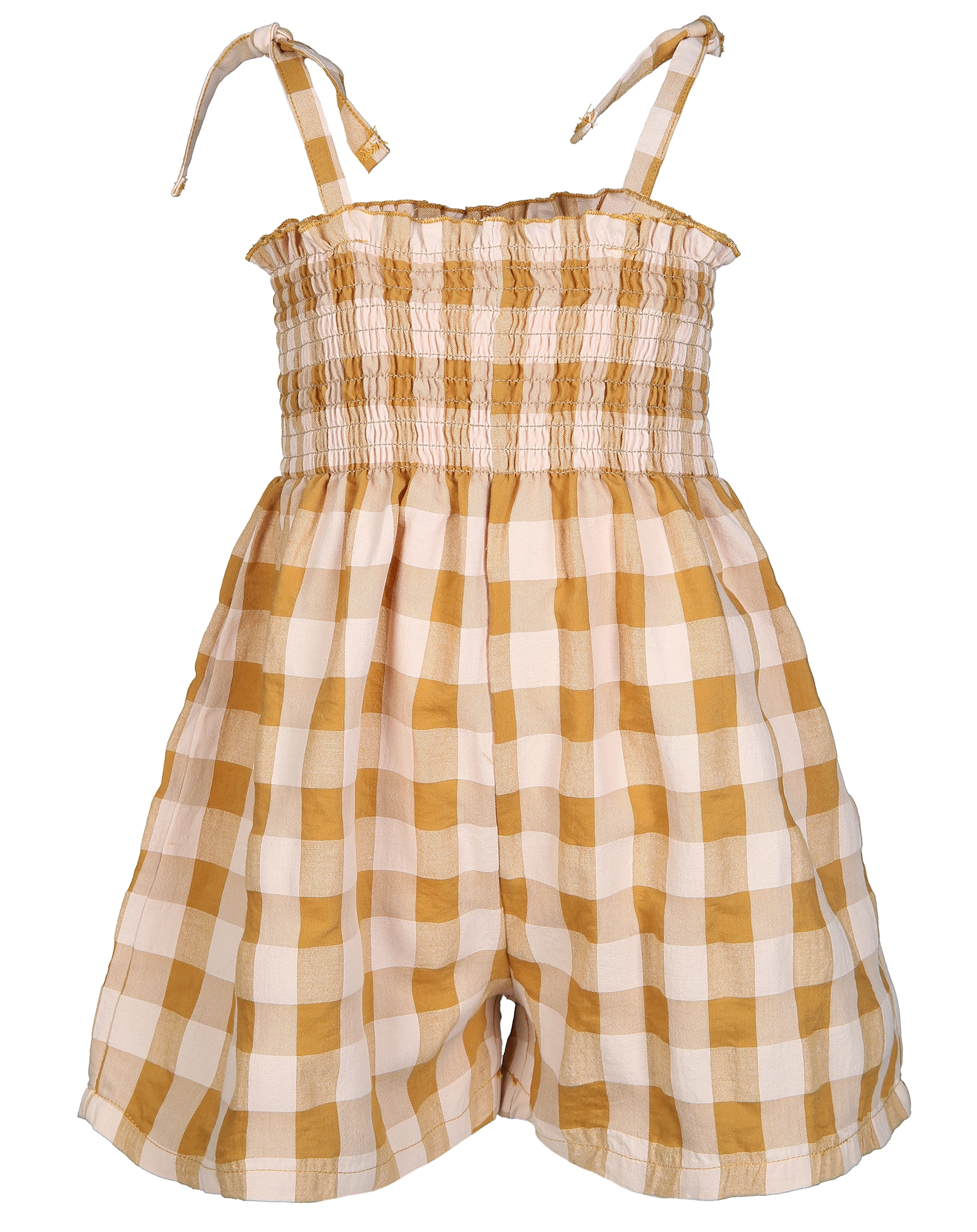 Jumpsuit VICHY CARO in lemongrass