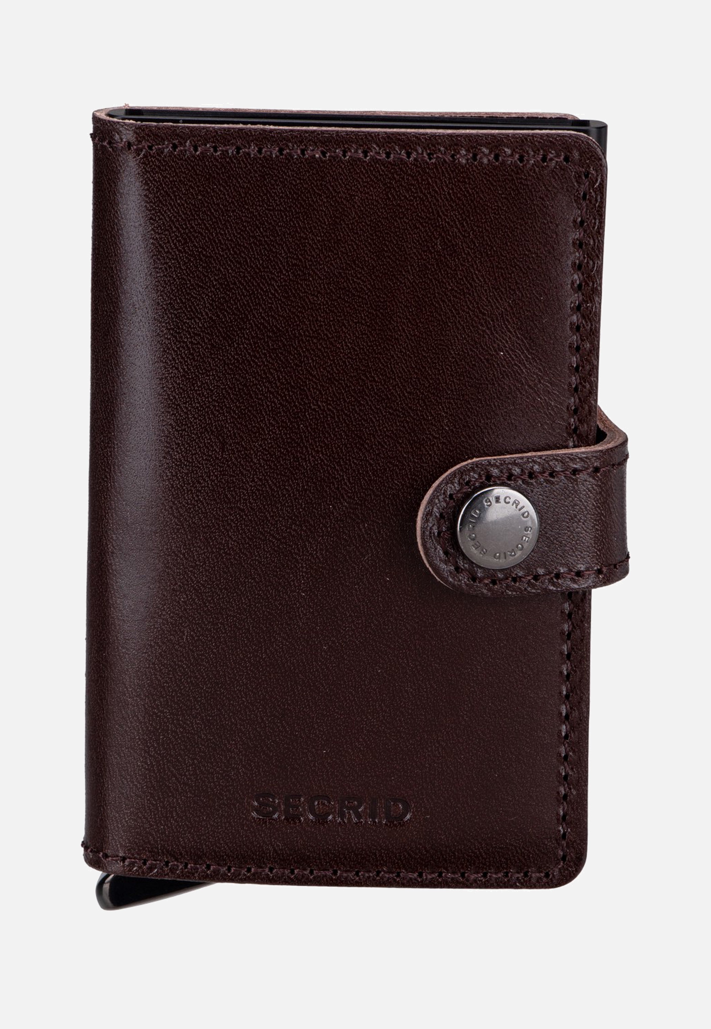 Premium Miniwallet+ Dusk Dark Brown - Portemonnaie