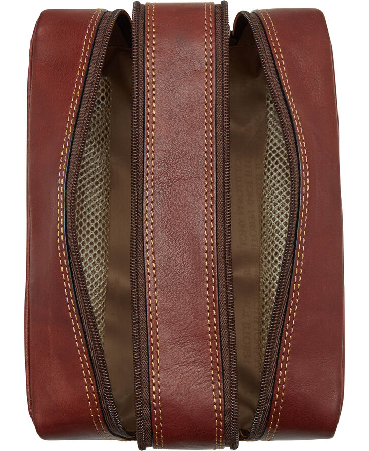 Tony Perotti Toilet Bag, 2 Compartment Db
