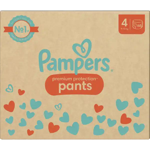 Premium protection Pants Gr. 4 (9-15kg) Monatsbox