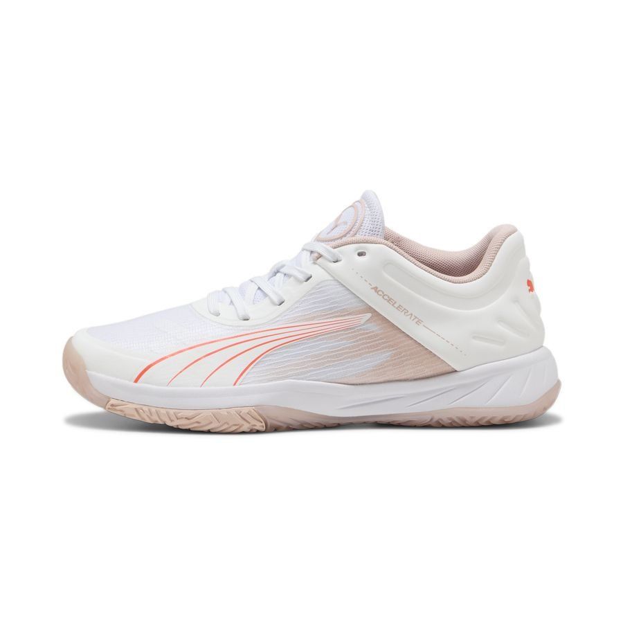 PUMA Chaussures d'entraînement Accelerate Turbo - Blanc/Glowing Red Femme