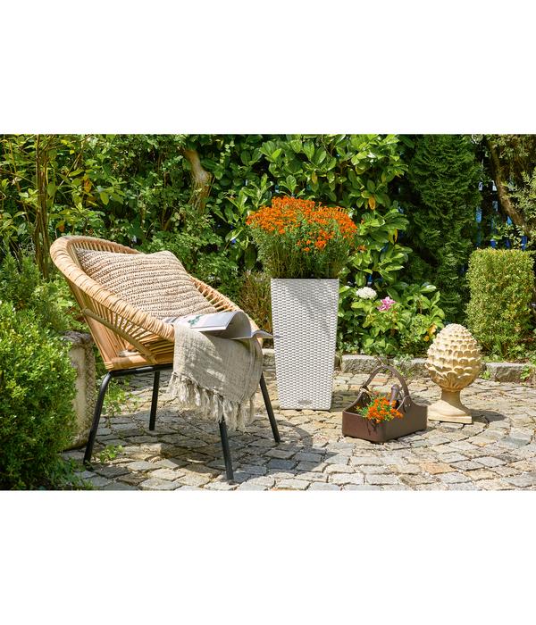 LECHUZA® Kunststoff-Topf Cubico Cottage,