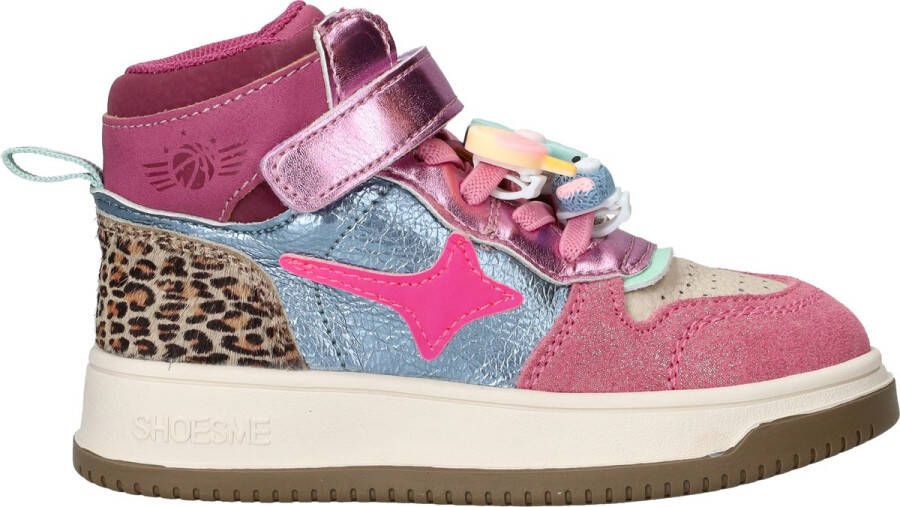 Shoesme New Outsole Sneakers roze Leer Dames