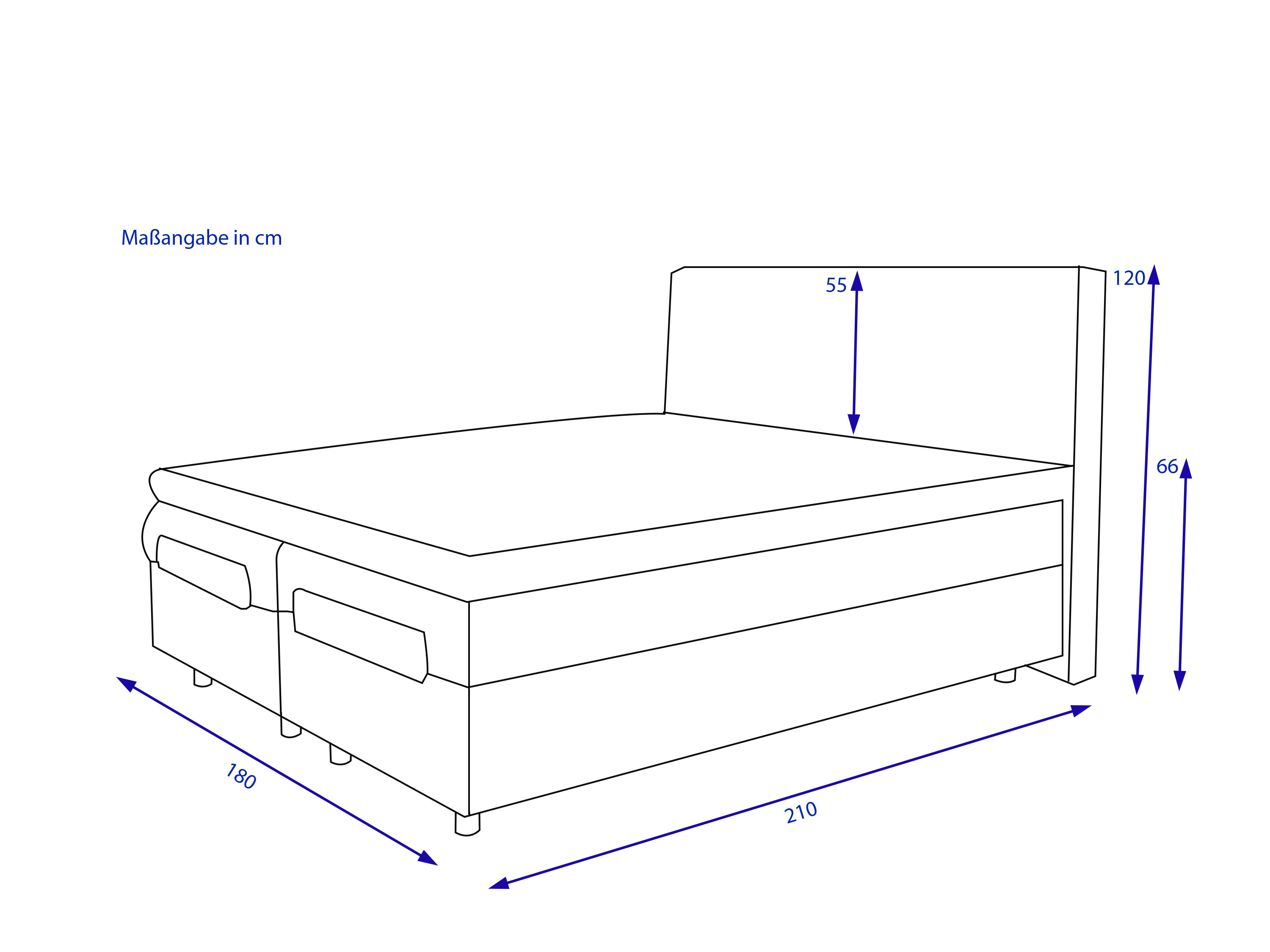 Boxspringbett MONDO BARELL