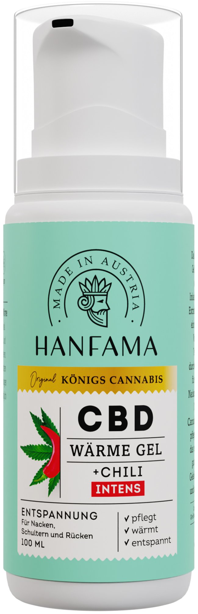 Hanfama CBD Wärme Gel Intens
