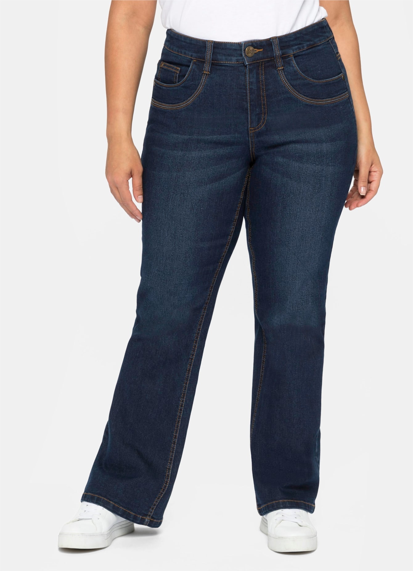Sheego Bootcut-Jeans 1 Stk. tlg.