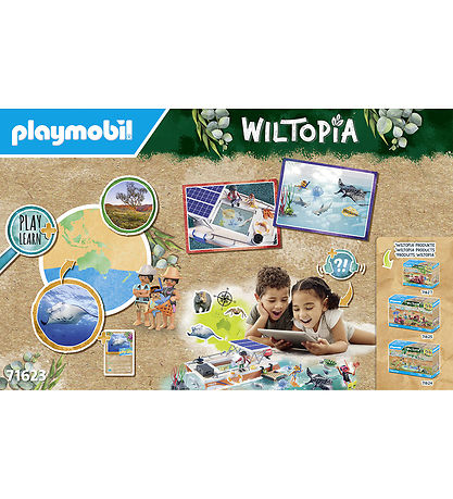 Playmobil Wiltopia - Koralrevsunders?gelse  - 71623 - 67 Dele