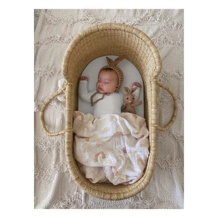 aden + anais Maxi-langes Keep Rising - Pack de 4 | Ocre