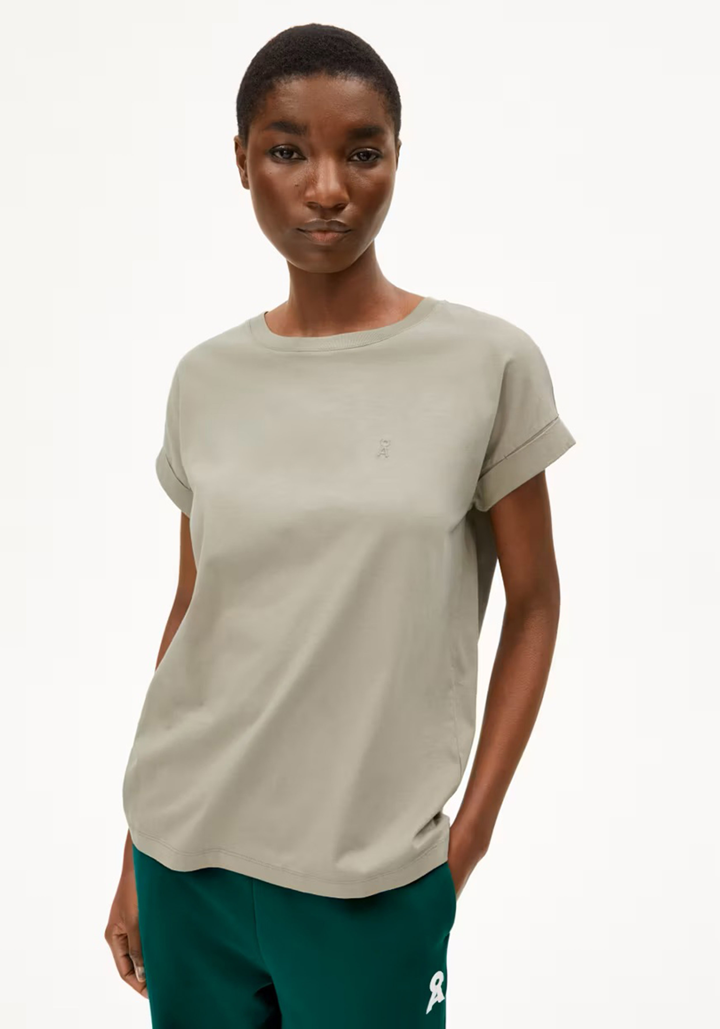 Armedangels T-Shirt Idaara Light Sage