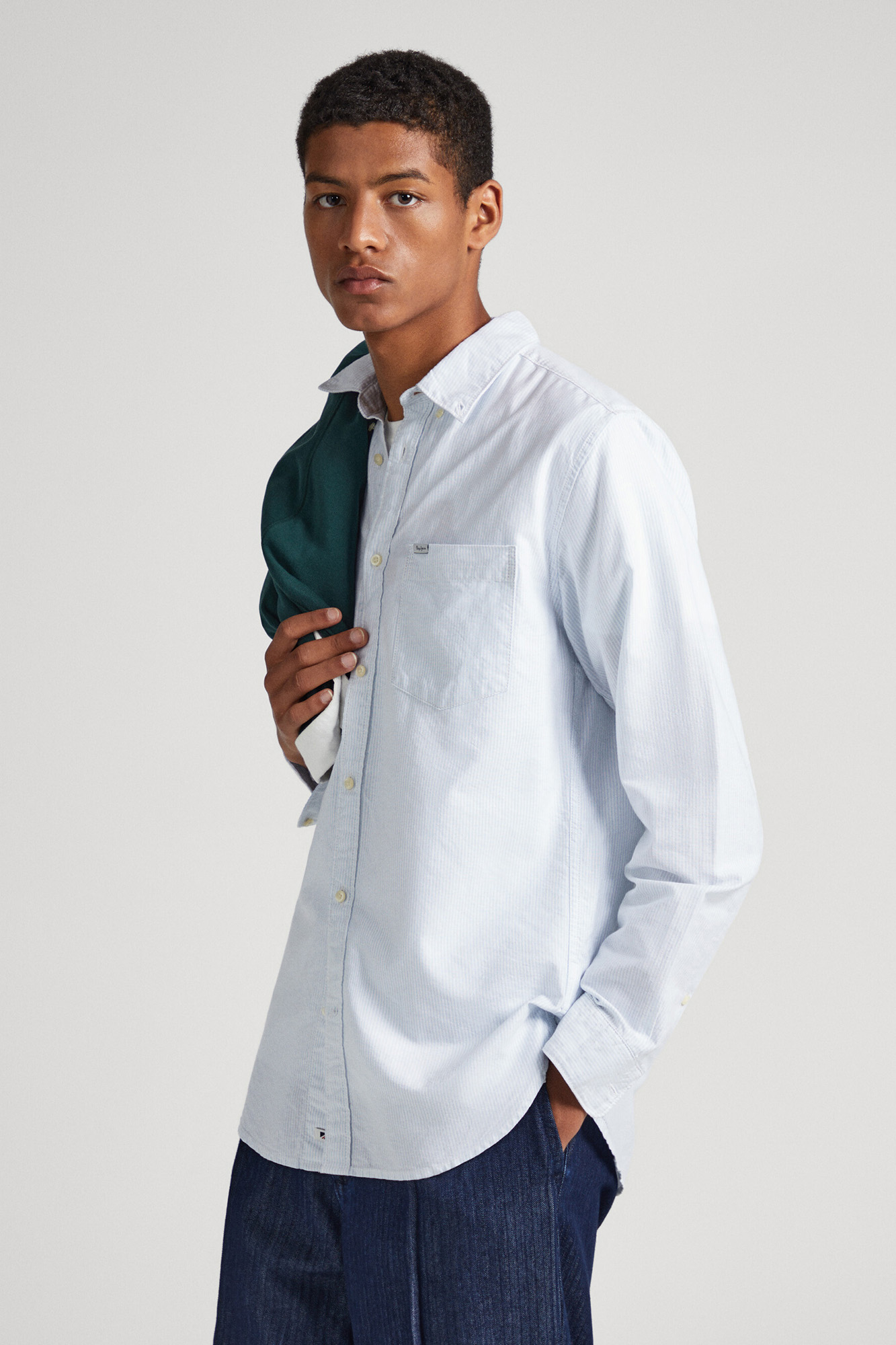 Camisa oxford listrada de Bengala