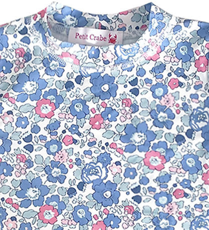 Petit Crabe Badeshirt - Sydney - UV50+ - Betsy m. Blumen