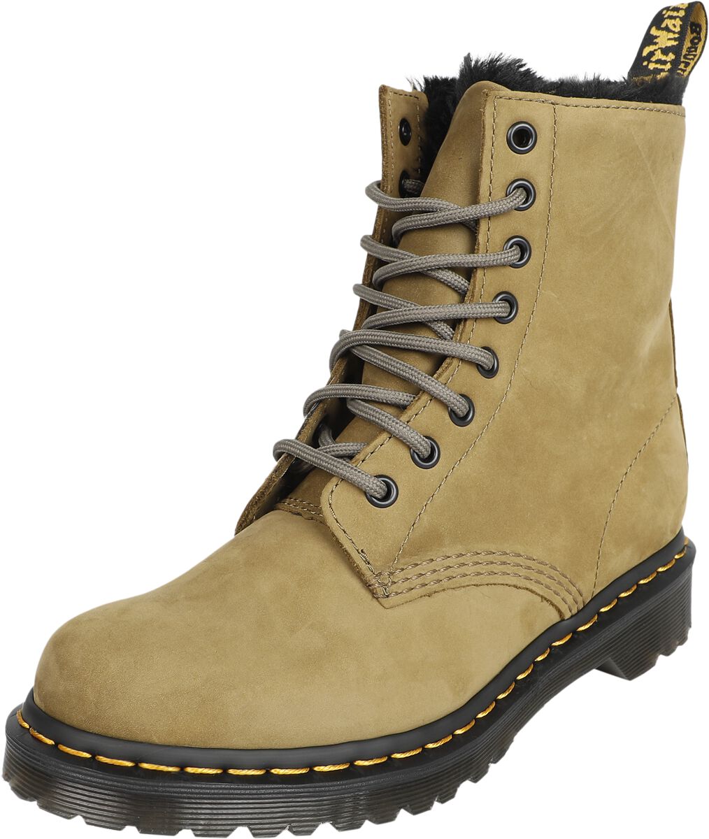1460 Serena - Dms Olive Buffbuck | Dr. Martens Bottes