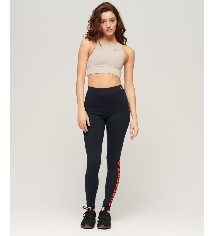 Leggings Superdry Core Sport cor merino