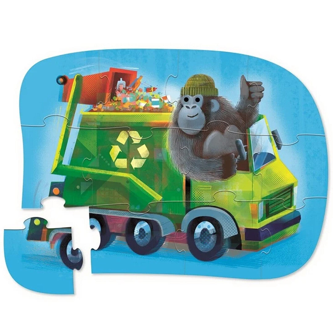 Crocodile creek puzzel gorilla - 12st