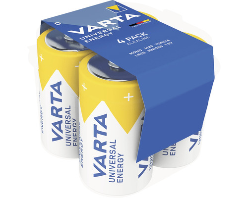 Varta Energy D CVP Mono Batterij (4 stuks)