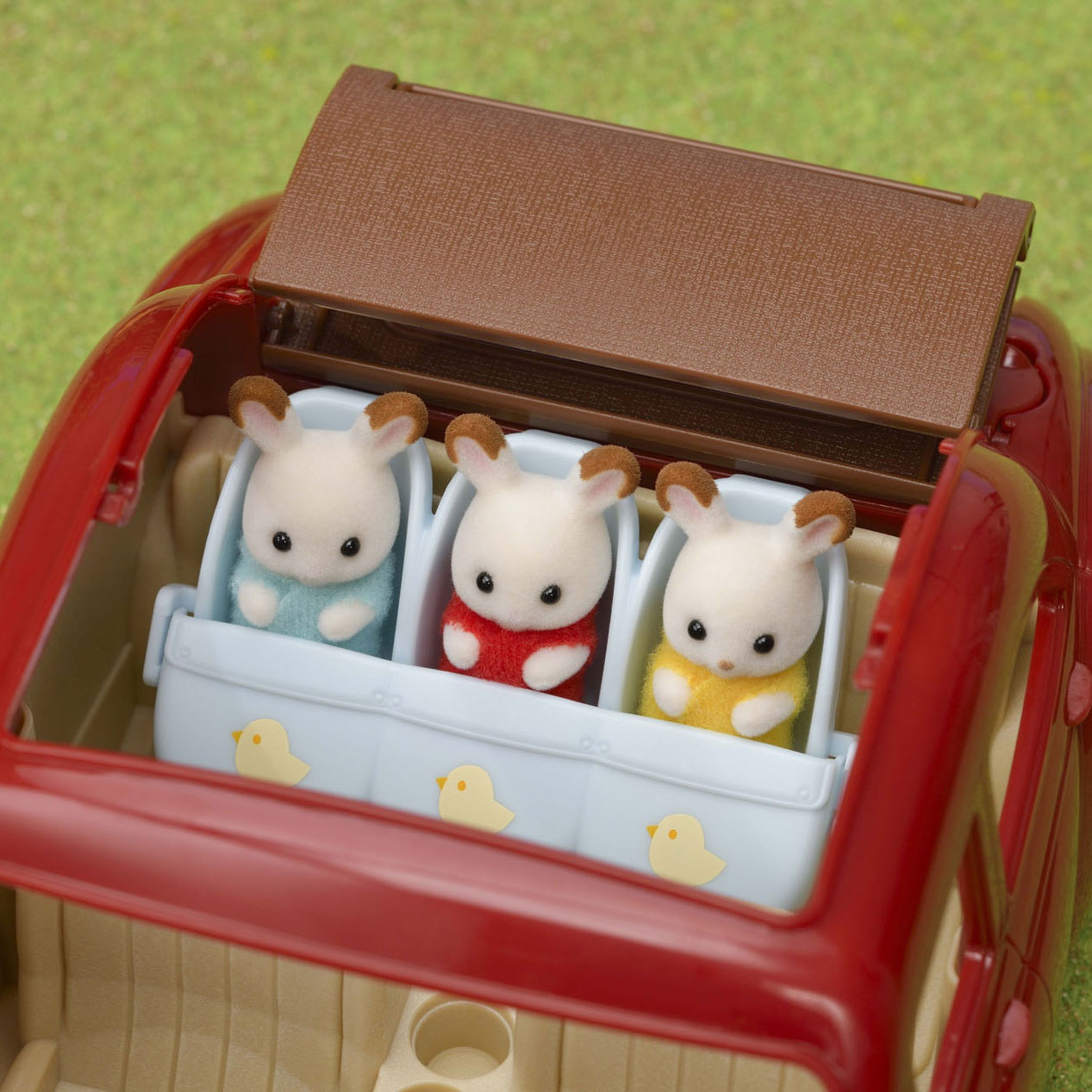 Sylvanian Families 5533 Wandelwagen Drieling