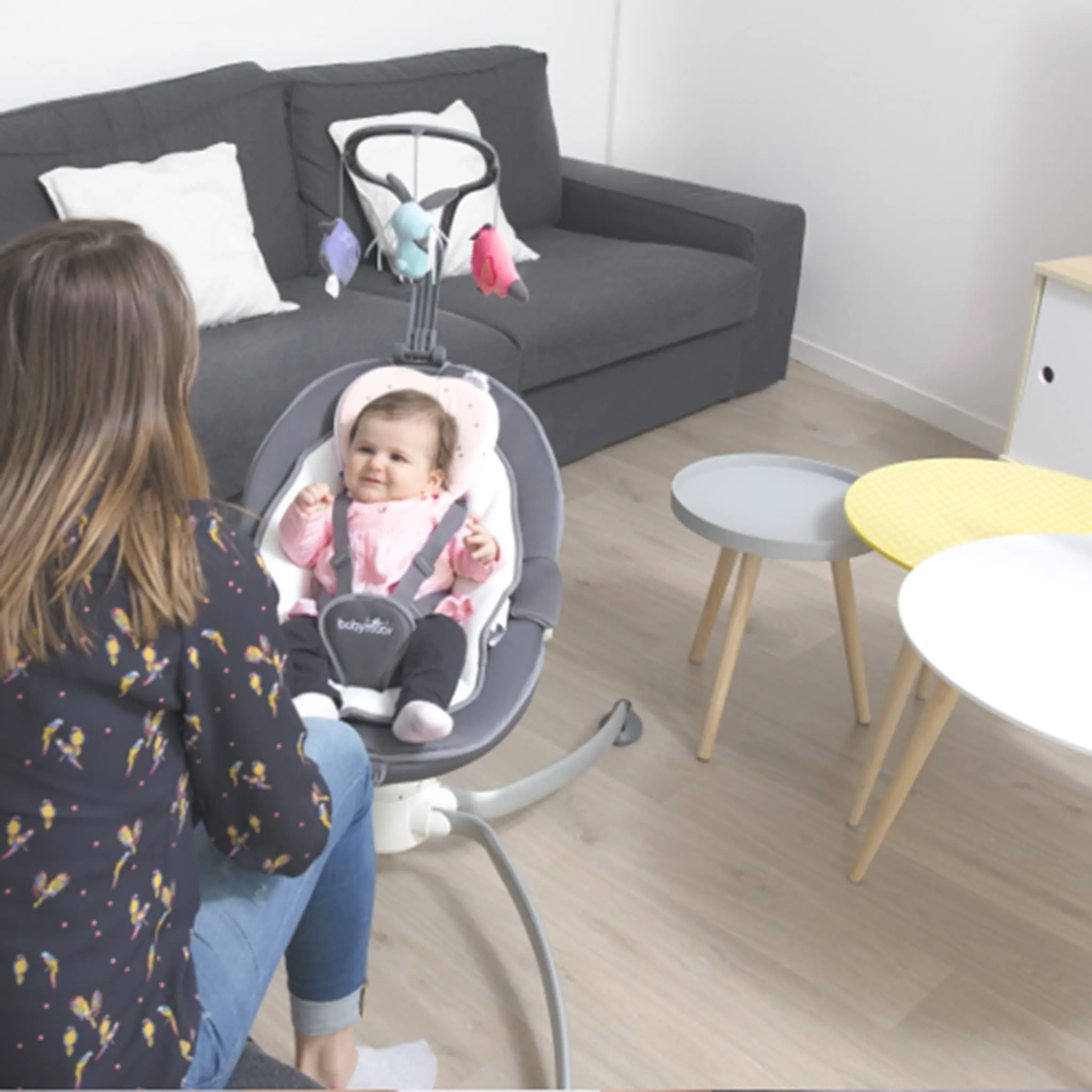 Babymoov Coussin de Support Ergonomique Coeur - Rose