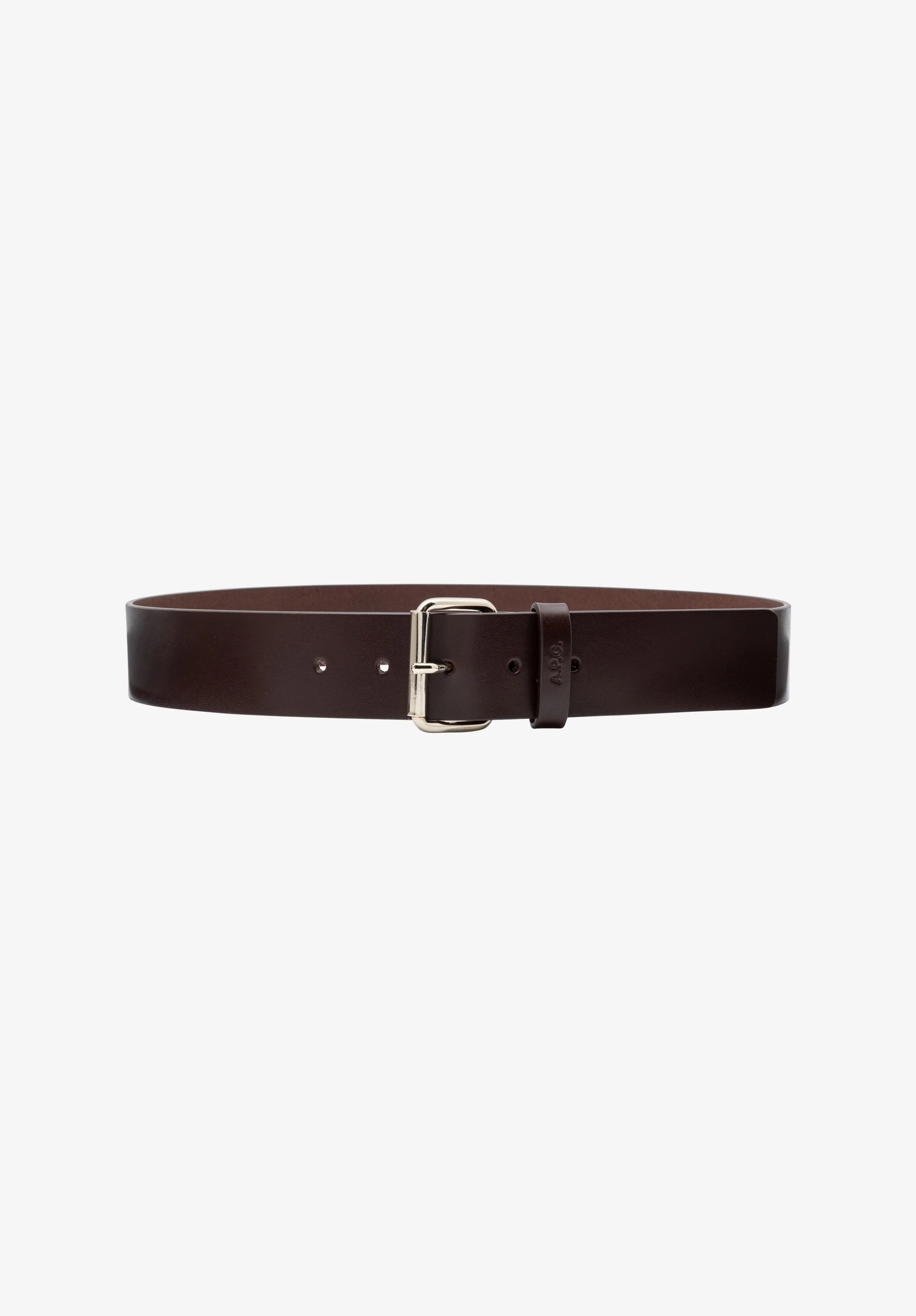 La Ceinture Large - Marron