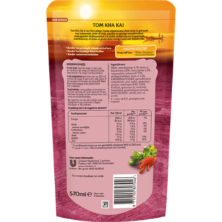 Conimex Soep in Zak Tom Kha Kai 570 ml