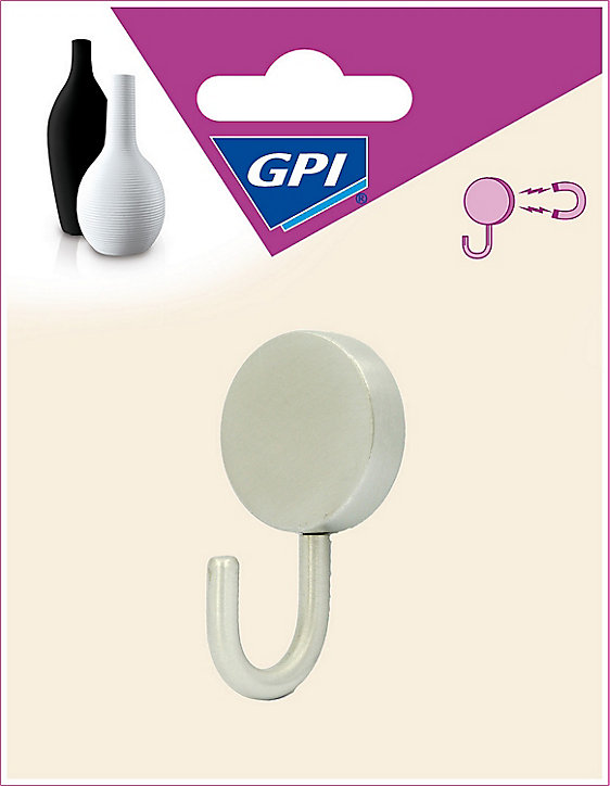 Crochet magnétique GPI métal inox