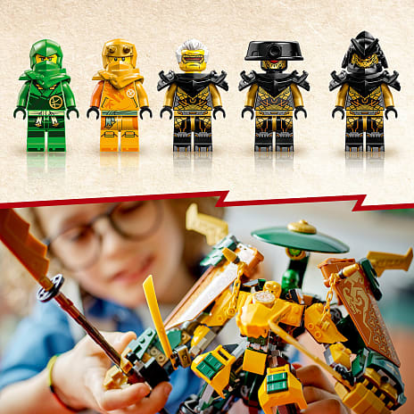 LEGO® NINJAGO® Lloyd og Arins ninjateam-mechs 71794