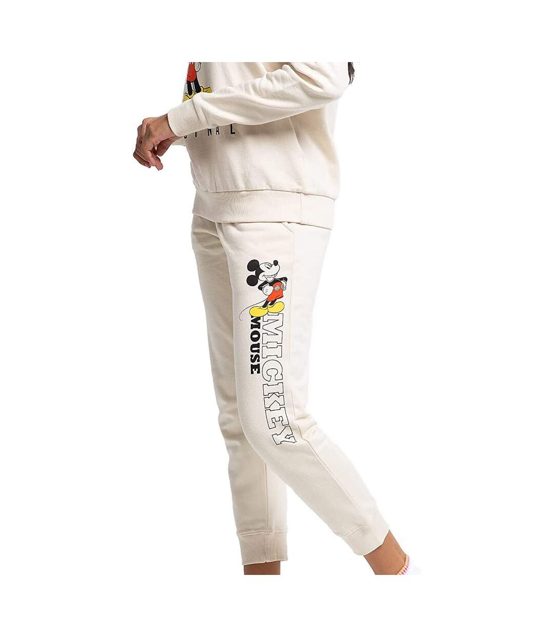 Disney - Pantalon de jogging HELLO - Femme (Gris clair) - UTTV513