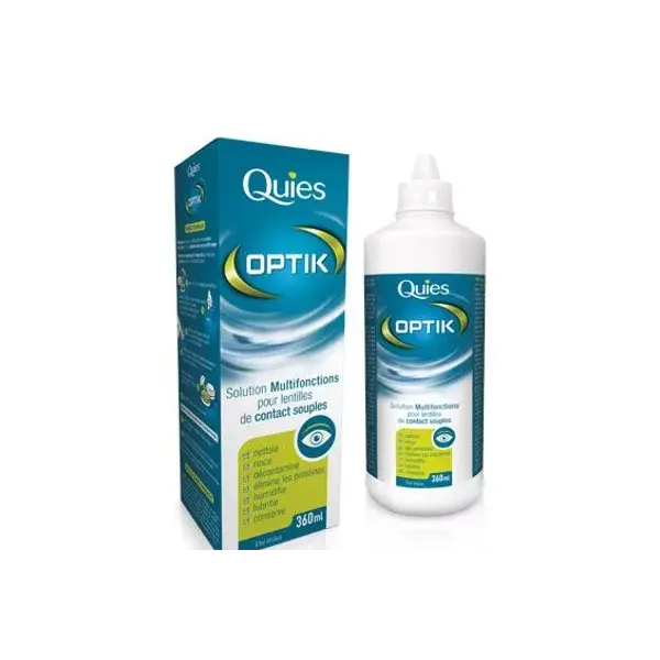 Quies Optik Solution Multifonction Lentilles Souples 360ml