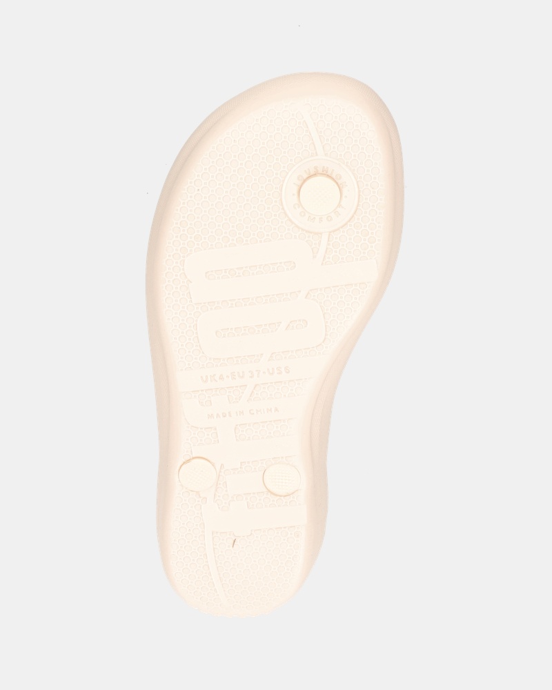 Fitflop Iqushion Sparkle Slippers  - beige