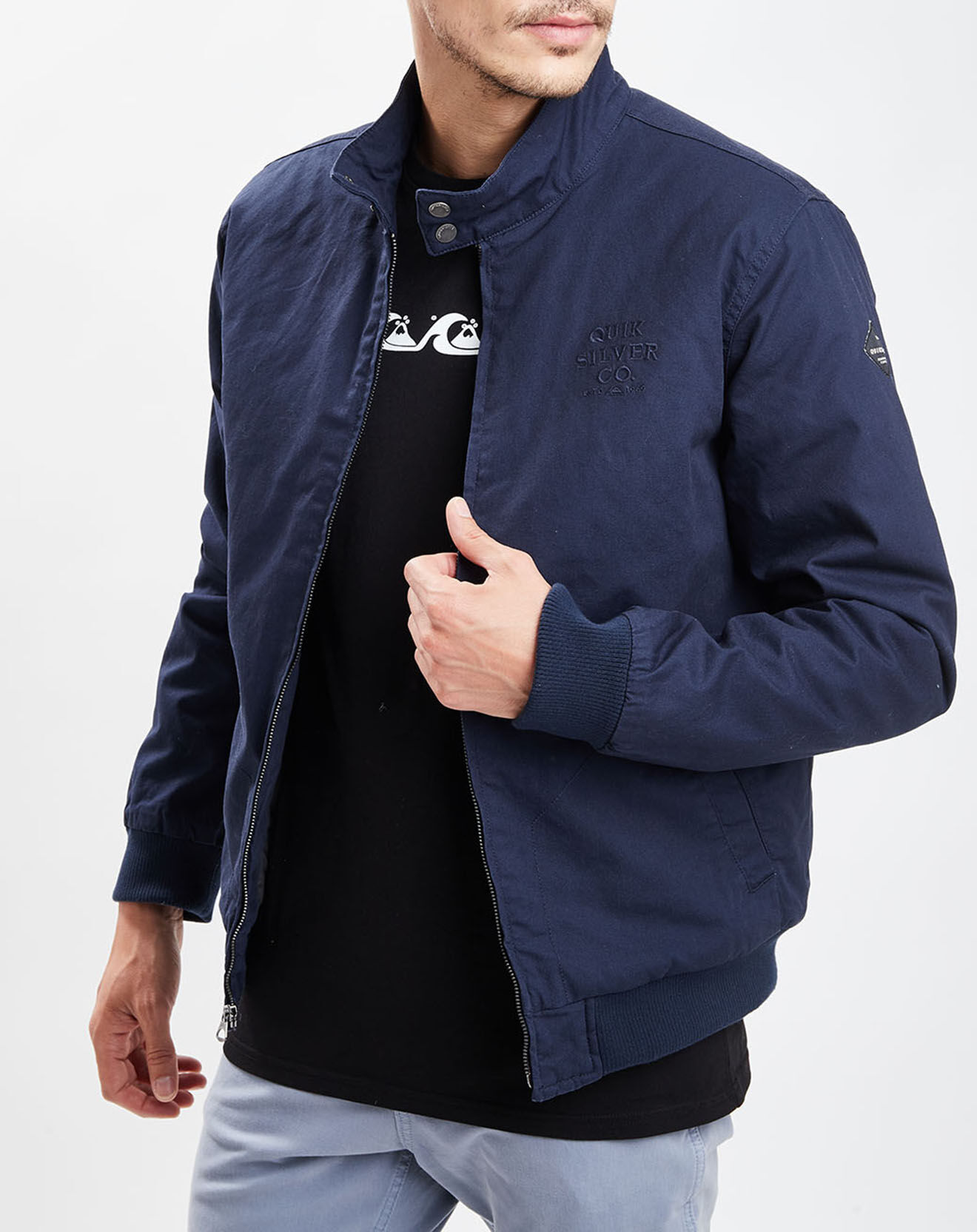 Quiksilver Blouson Stapilton Light bleu marine